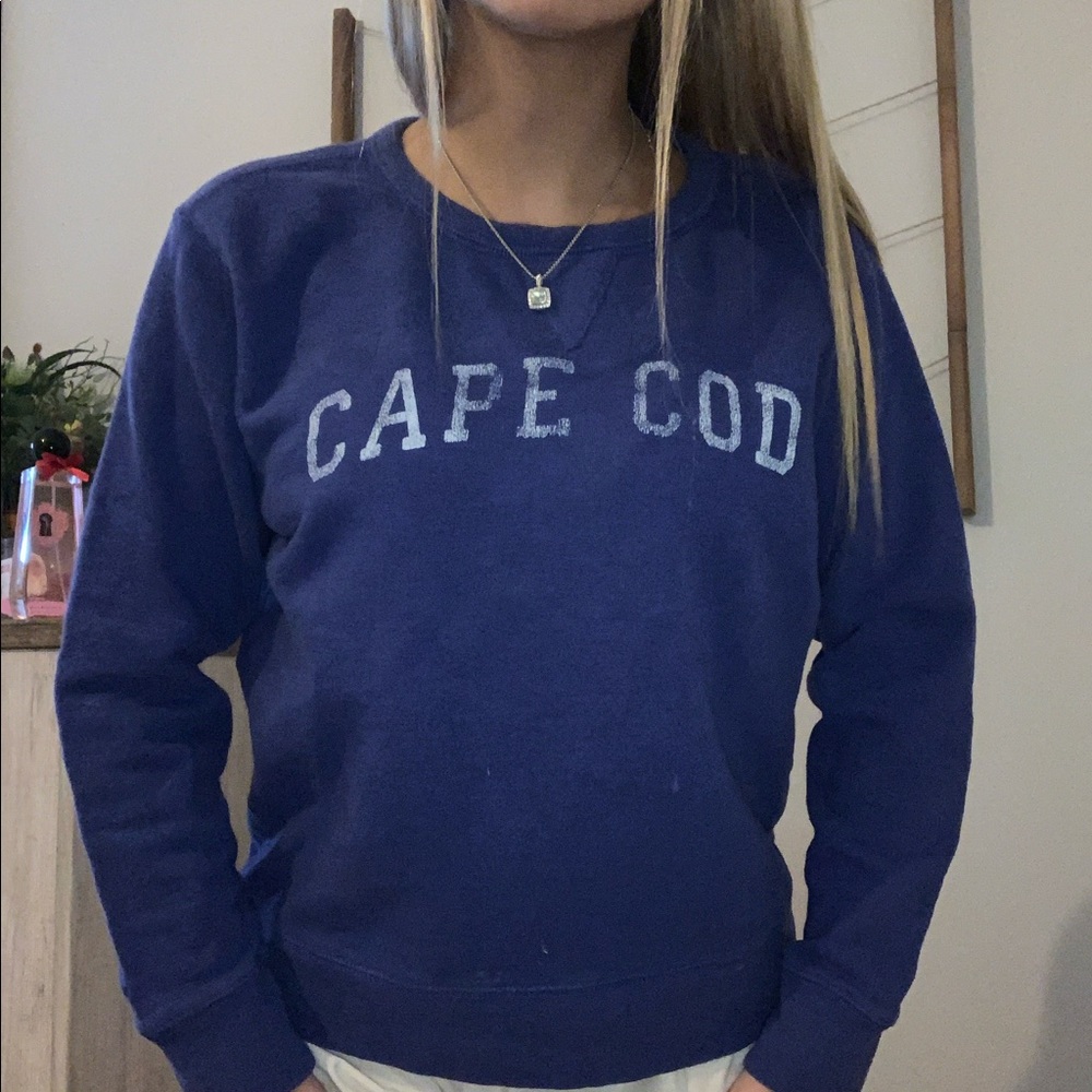 BLUE CAPECOD SWEATSHIRT